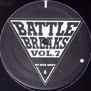 iڍ F DJ Honda Recordings(LP) BATTLE BREAKS VOL.7