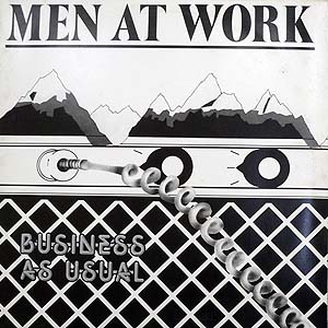 商品詳細 ： 【USED】MEN AT WORK (LP) BUSINESS AS USUAL