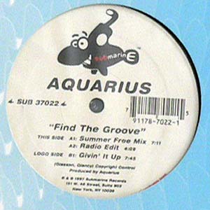 商品詳細 ： 【USED】AQUARIUS(12)FIND THE GROOVE