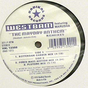 商品詳細 ： 【USED・中古】WESTBAM FEAT.MARUSHA(12)THE MATDAY ANTHEM