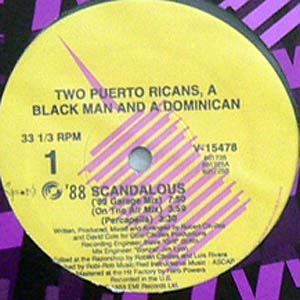 商品詳細 ： 【USED】TWO PUERTO RICANS, A BLACK MAN&DOMINICAN(12)SCANDALOUS