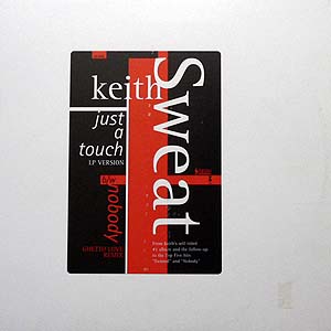 商品詳細 ： KEITH SWEAT(12) JUST A TOUCH
