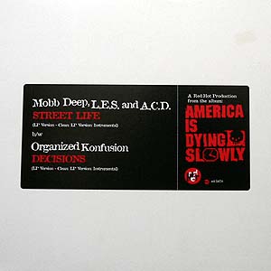 商品詳細 ： MOBB DEEP, L.E.S. &A.C.D.(12)STREET LIFE