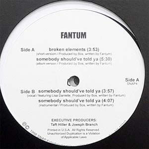 商品詳細 ： FANTUM(12) BROKEN ELEMENTS