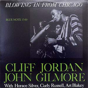 商品詳細 ： CLIFF JORDAN　(クリフ・ジョーダン)　(LP ) タイトル名：BLOWING IN FROM CHICAGO