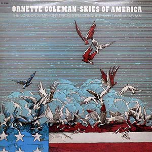 商品詳細 ： ORNETTE COLEMAN ( オーネット・コールマン ）　(LP) タイトル名：SKIES OF AMERICA