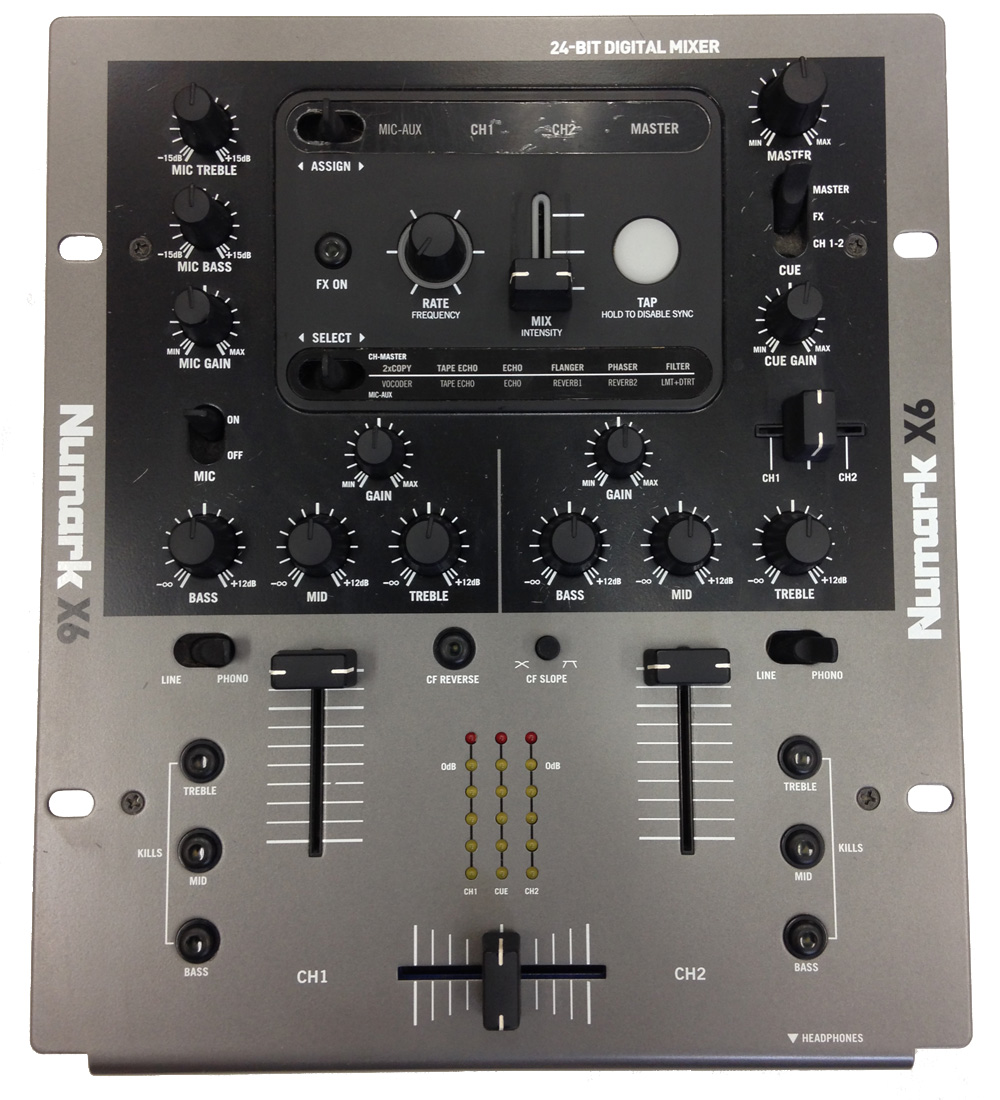 2-channel ホビー・楽器・アート Numark X6 24-BIT DIGITAL