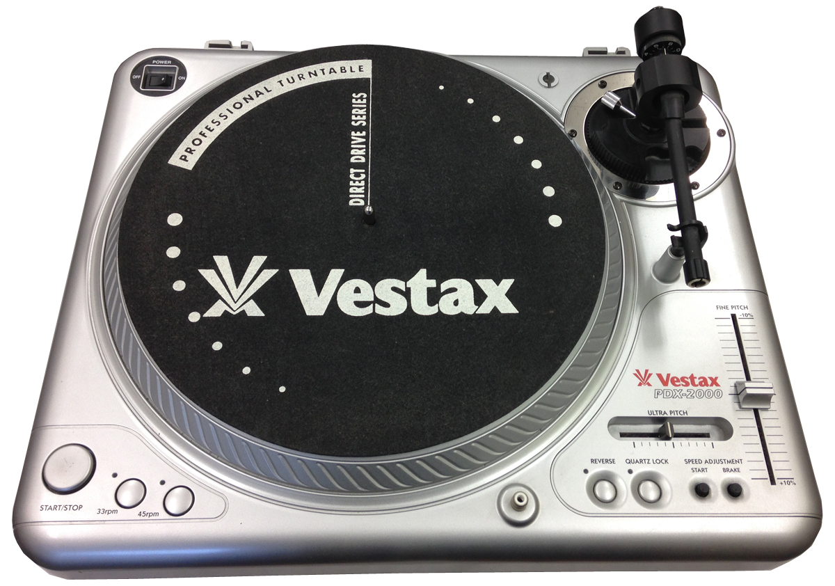 ☆希少品☆ VESTAX ターンテーブル PDX-2000 MKⅡ ホワイトターンテーブル