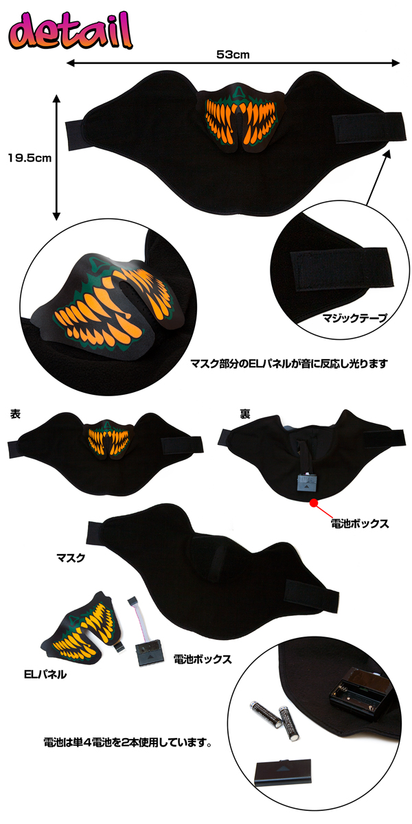 ハーフマスク