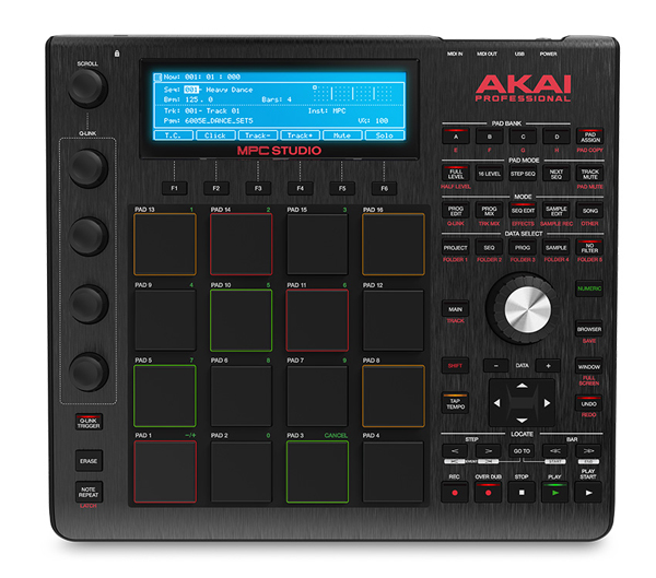 AKAI MPC STUDIO black サンプラー