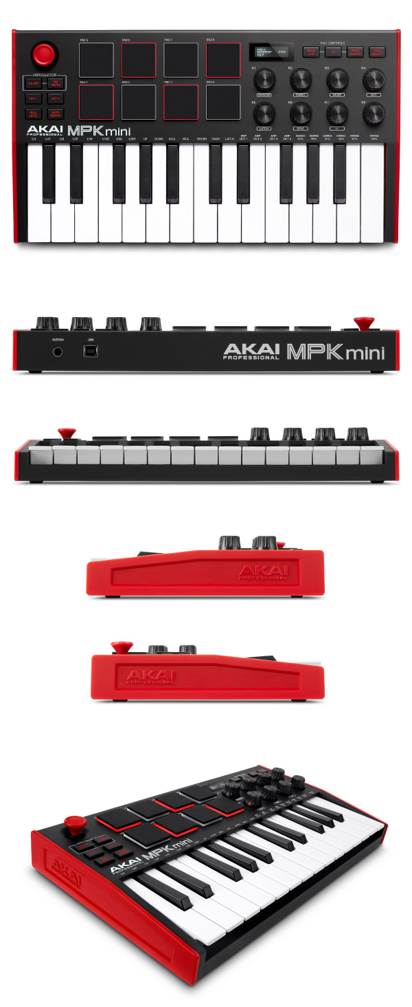 AKAI professionalのMIDIコントローラー、MPK Mini MK3 のご紹介です！