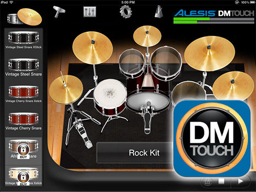 ALESIS/iPad専用ドラムモジュール/DM DOCK -DJ機材アナログ