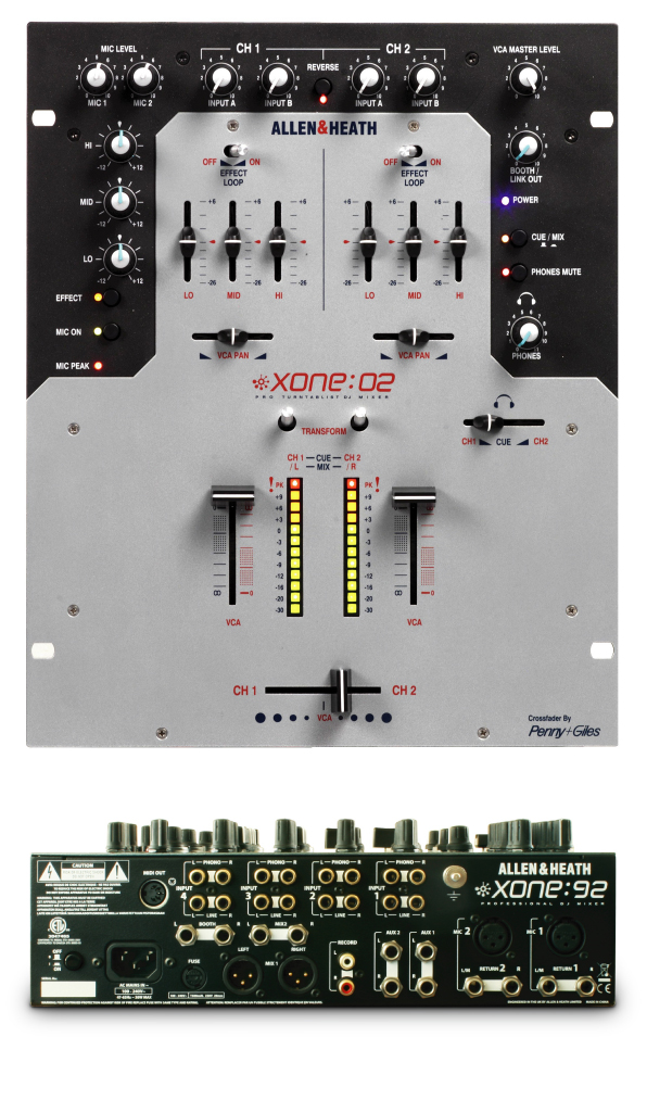 ALLEN&HEATH/DJミキサー/XONE:02 -DJ機材アナログレコード専門店OTAIRECORD