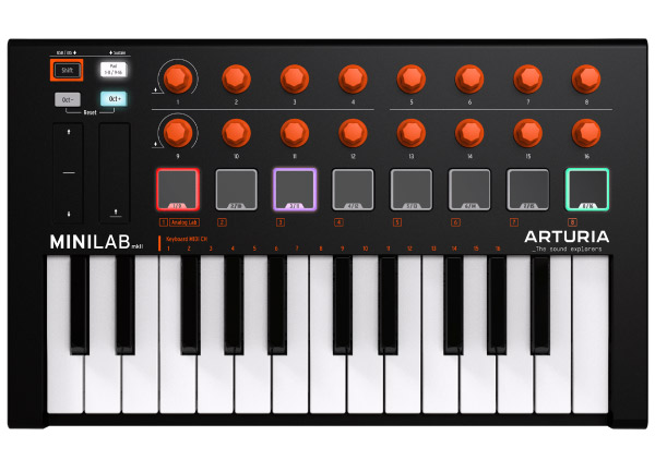 Arturia MINILAB MK2 Orange Edition