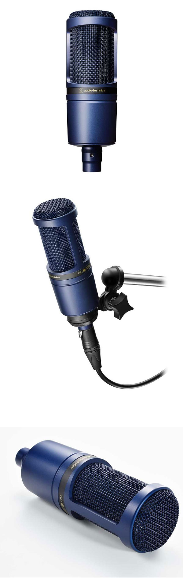 audio-technica  AT2020TYO　藍色　限定カラー