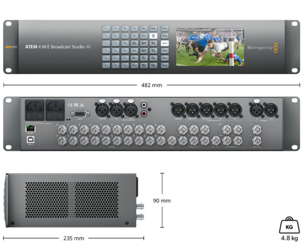 Blackmagic Design ATEM 4 M/E Broadcast Studio 4K