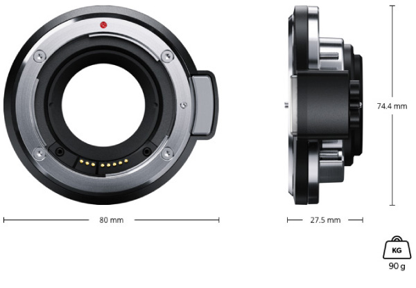 Blackmagic URSA Mini Pro EF Mount
