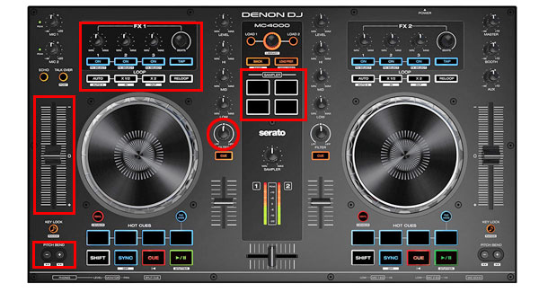 DENON DJのPCDJコントローラー MC4000のご紹介。