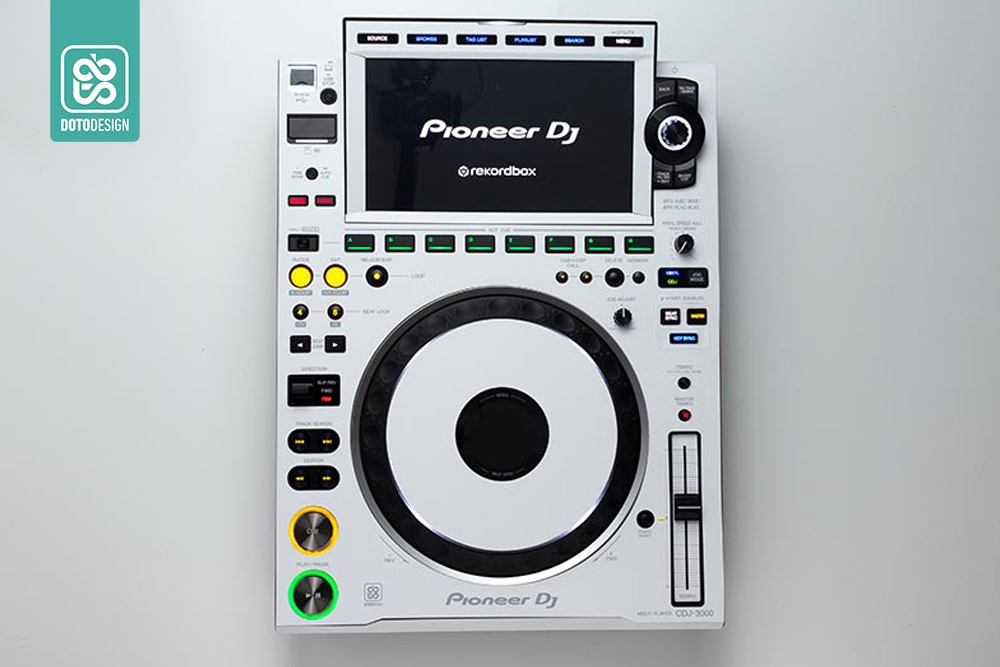 DOTODESIGN / Skin CDJ-3000│CDJ-3000をカラーカスタマイズ可能