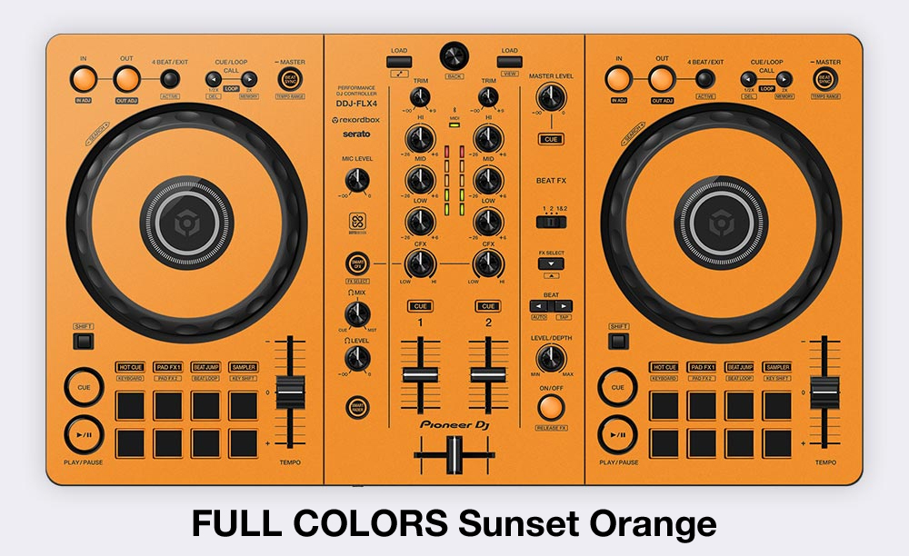 DOTODESIGN / Skin DDJ-FLX4│DDJ-FLX4をカラーカスタマイズ可能