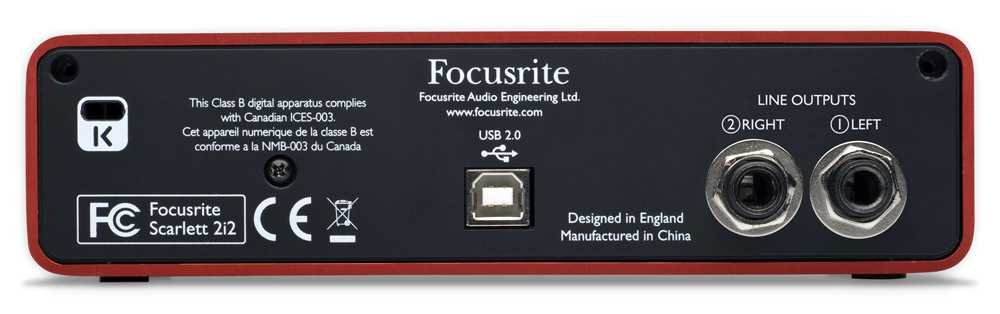 Focusrite$B!!(BScarlett 2i2 