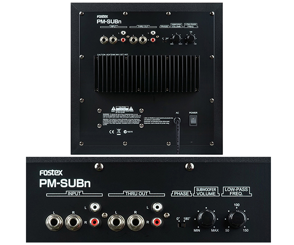 FOSTEXのサブウーハー PM-SUBn(MB)のご紹介。