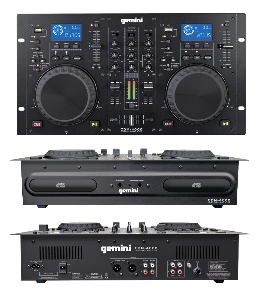 箱ダメージ品／未開封新品】GEMINI/CDJ/CDM-4000 -DJ機材アナログ ...