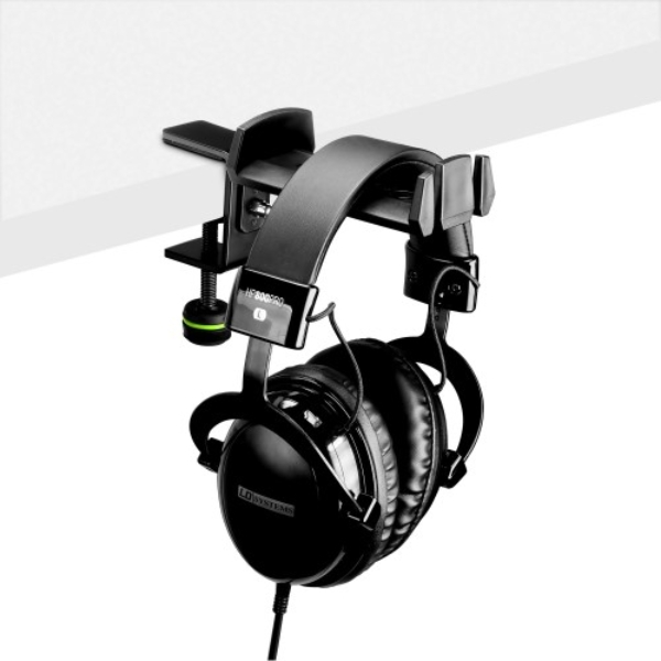 Gravity/ヘッドホンハンガー/GHPHTC01B デスクマウント用モニターヘッドホンハンガー