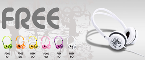 iDance ヘッドホン FREE