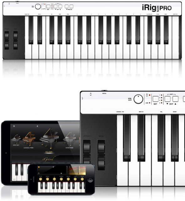 IK MULTIMEDIA/MIDIキーボード/iRig KEYS PRO ☆tunecoreチケット付属