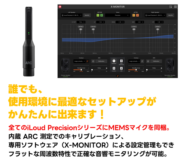 MEMSマイク同梱