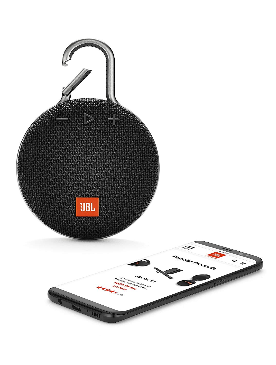JBL/ポータブルスピーカー/CLIP 3【IPX7防水/国内正規品/全6色】 -DJ