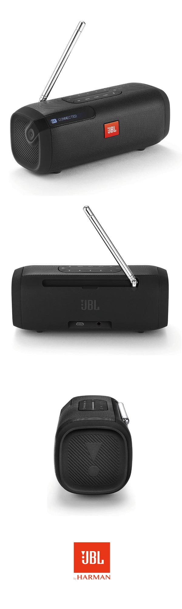 緑林シリーズ JBL TUNER FM Bluetoothスピーカー/ラジオ/ワイドFM対応 スピーカー