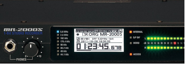 KORG/1bitレコーダー/MR-2000S-BK-SSD★tunecoreチケット付属！ -DJ機材アナログレコード専門店OTAIRECORD