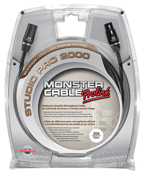 MONSTER CABLE STUDIO PRO 2000@