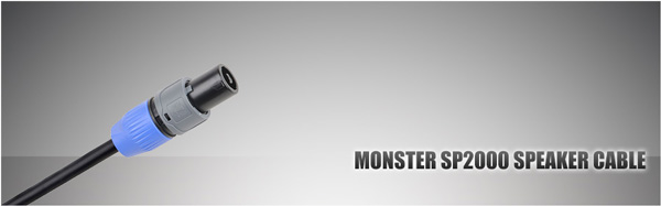 MONSTER CABLE/スピーカーケーブル/STUDIO PRO 2000（スピコン
