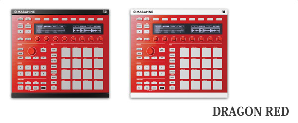 MASCHINE CUSTOM KITS DRAGON RED