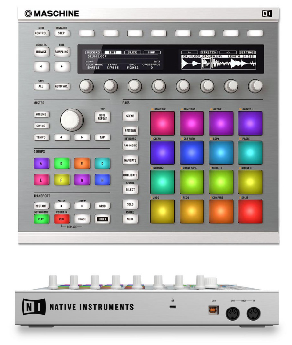 NATIVE INSTRUMENTS/MASCHINE MK2の紹介です。