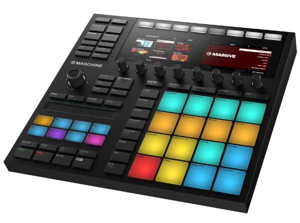 MASCHINE MK3のご紹介ページです。NATIVE INSTRUMENTS発、楽曲制作の