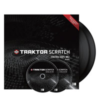 Native Instruments DJアクセサリー TRAKTOR Scratch Control Vinyl MK2 Red tf8su2k