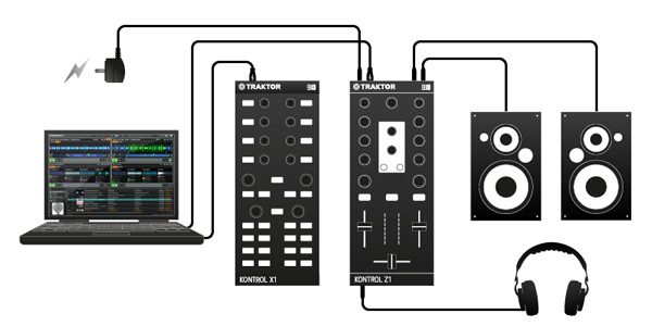 Native Instruments/TRAKTOR KONTROL Z1の紹介です。