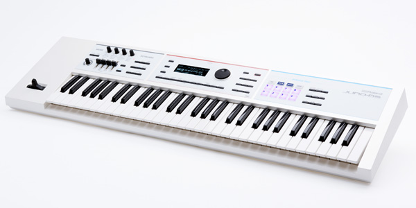Rolandの多機能シンセサイザー「JUNO-DS61」にホワイトバージョンが誕生いたしました！