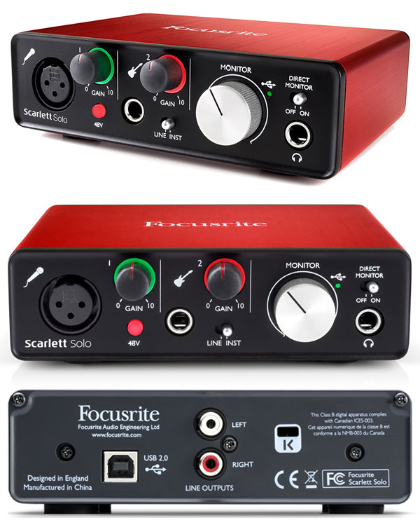 Focusrite Scarlett Solo G2