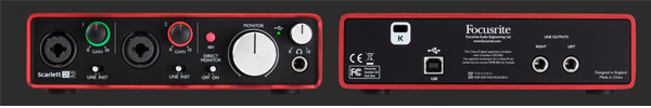 Focusrite Scarlett 2i2 G2