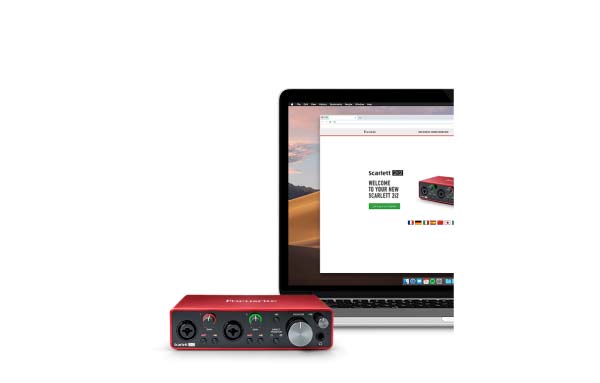 18i8　FOCUSRITE　Scarlett