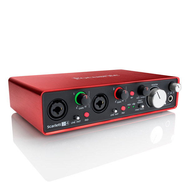 ジャンク　FOCUSRITE Scarlett 2i4 G2