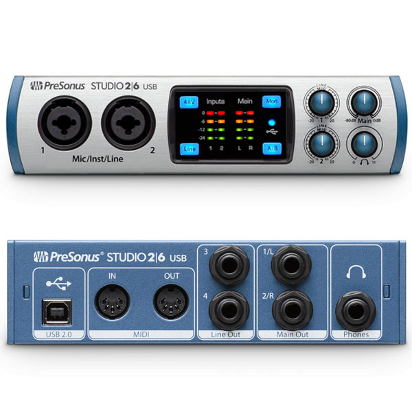 PreSonus Studio 2|6