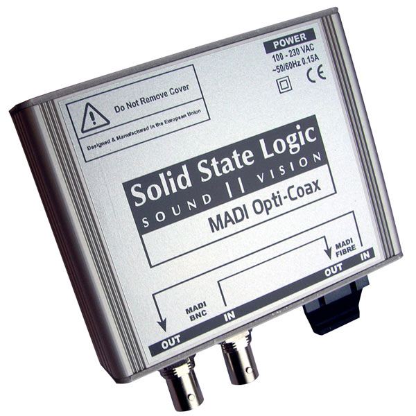 Solid State Logic MADI Opti-Coax