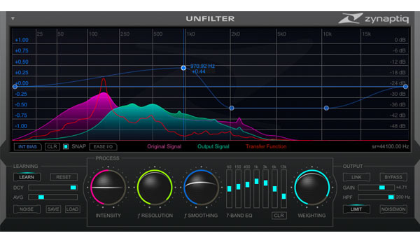 Zynaptiq UNFILTER