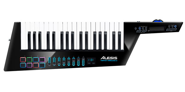 ALESISのワイヤレス対応ショルダーキーボードVortex Wireless 2をご 